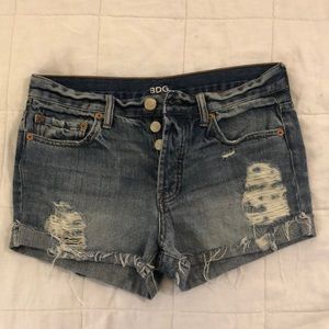 Distressed, BDG, Tomgirl shorts